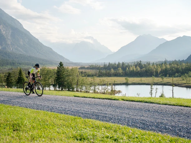 Gravelbiken in der malerischen Zugspitz Region.