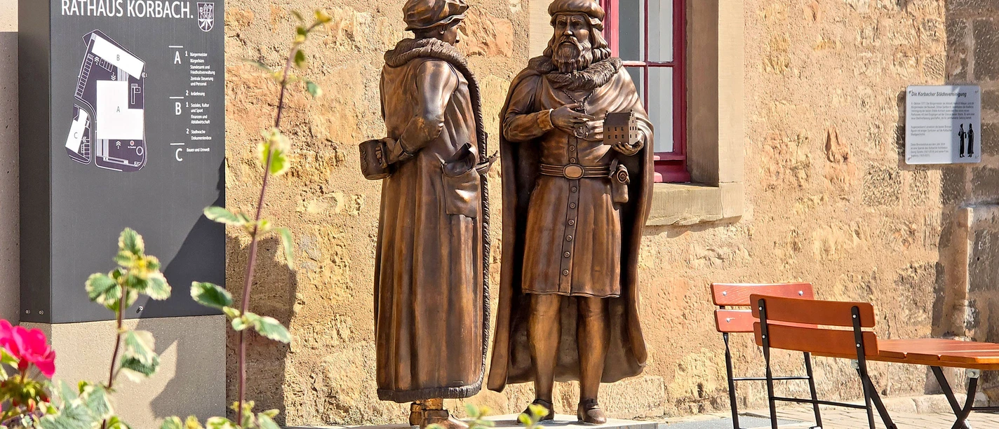 Bronzestatuen Altbürgermeister
