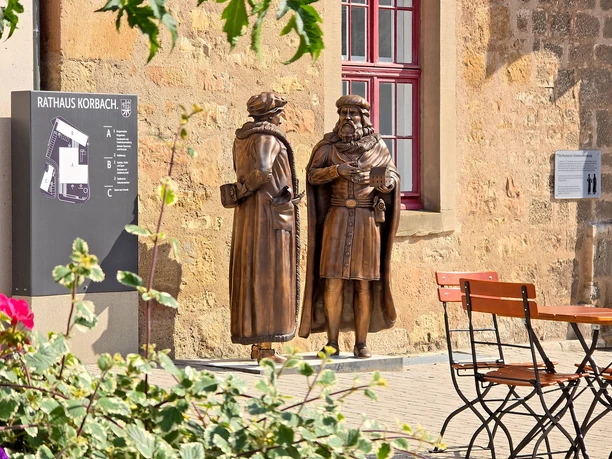 Bronzestatuen Altbürgermeister