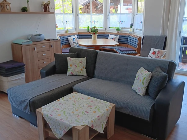 Wohnbereich mit Erker