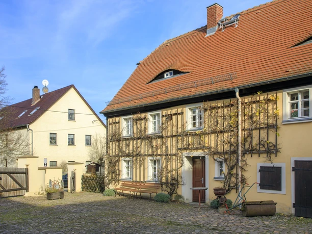 Bauernmuseum Schmannewitz mit Tourist-Information Die Tourist-Information für die Dahlener Heide ist im Bauernmuseum Schmannewitz untergebracht.