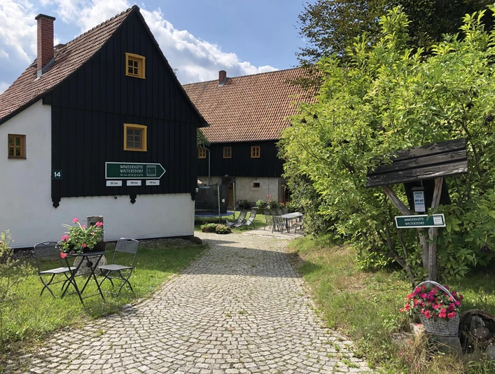 Herzlich willkommen in der Wanderhütte Waltersdorf