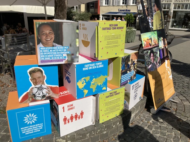 SDG am Fairtrade Markt Homburg