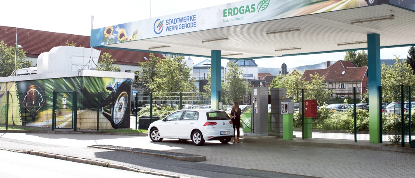 Erdgastankstelle-Zaunwiese-Wernigerode Erdgastankstelle-Zaunwiese-Wernigerode
