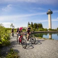 Familien-Biketour am Bergsee auf dem Ettelsberg Familien-Biketour am Bergsee auf dem Ettelsberg