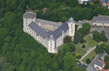 Aerial image of Wewelsburg (view_from_the_southwest) Aerial image of Wewelsburg (view_from_the_southwest)