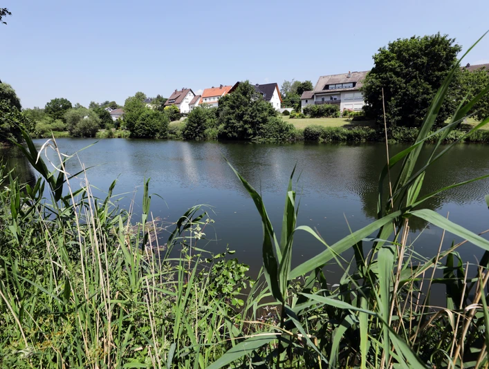 Bad Emstal - Kurpark Teich Bad Emstal - Kurpark Teich