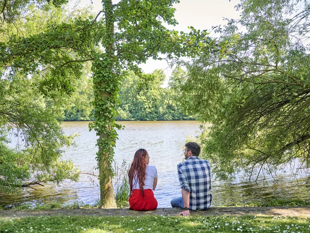 Mainufer in Hattersheim Hattersheim - Mainufer