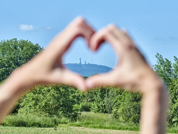 Blick auf den Großen Feldberg