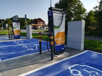 e-Auto Ladestation Penny Markt Otterndorf