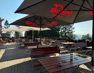 Bocksberghütte Terrasse