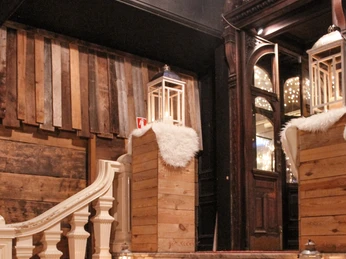 Aménagement intérieur de la cabane du Titlis