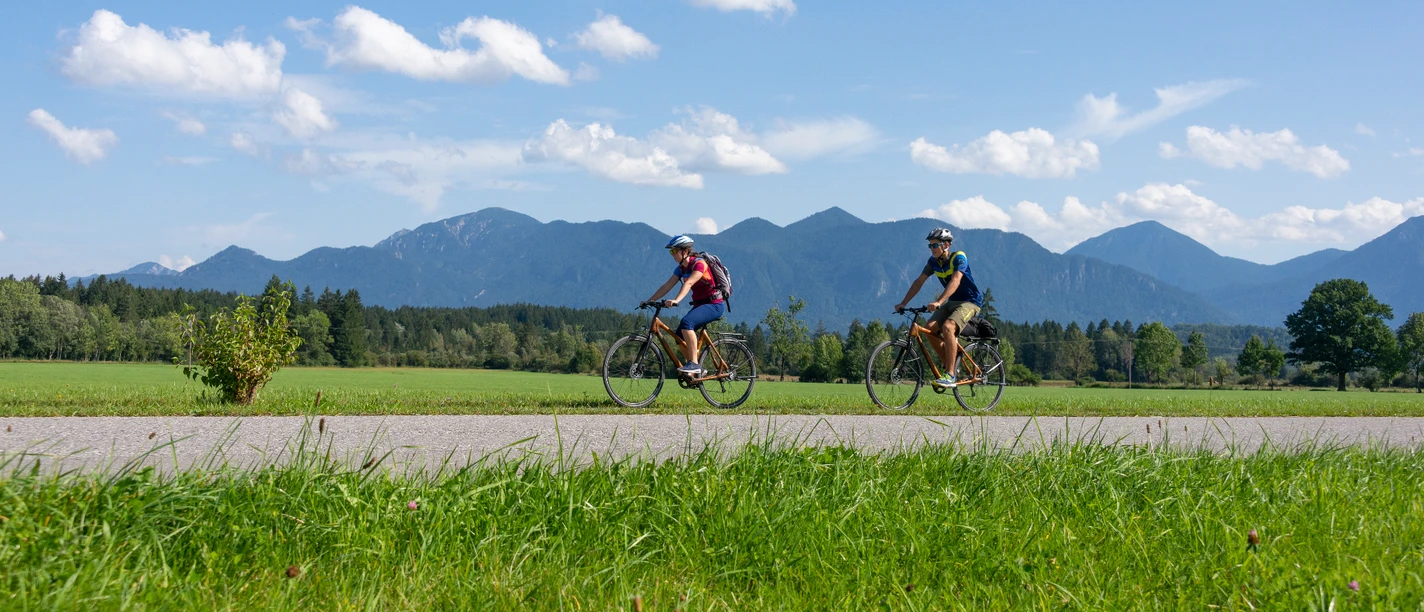 Eschenlohe Radtour Murnauer Moos