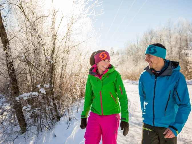 Eschenlohe Winterwanderung durchs Katzental