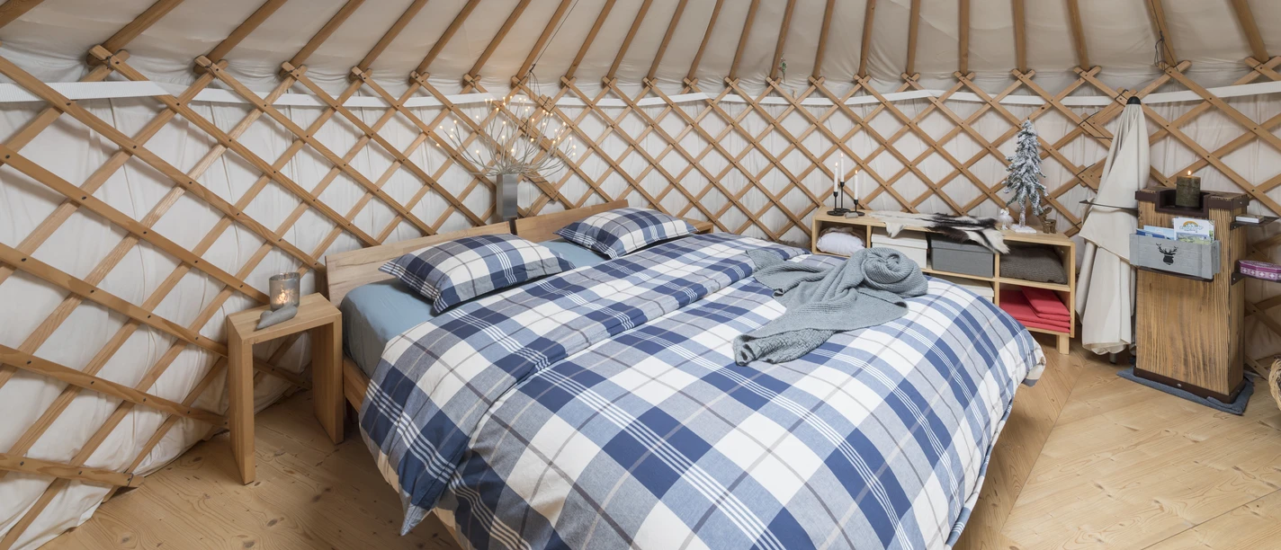 Book a holiday_Agrotourism_Yurt Ifaengi_Bed