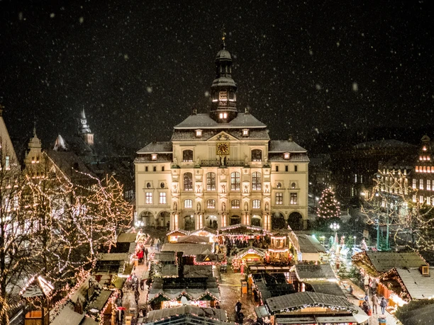 Rathaus Lüneburg zur Weihnachtszeit