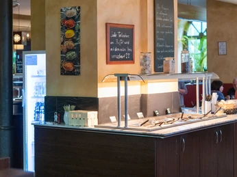 Wok In: Buffet Buffettheke im Restaurant Wok In