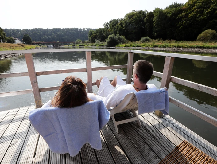 Bad Karlshafen - Weser-Therme Saunaboot Bad Karlshafen - Weser-Therme Saunaboot