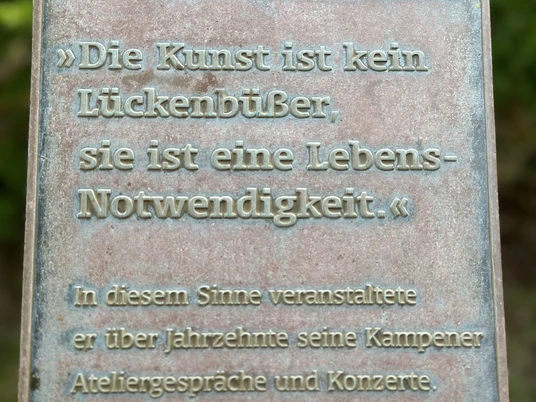 Kunststele Siegward Sprotte