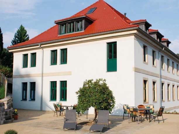 Pension "Am Finkenberg" - Terrasse