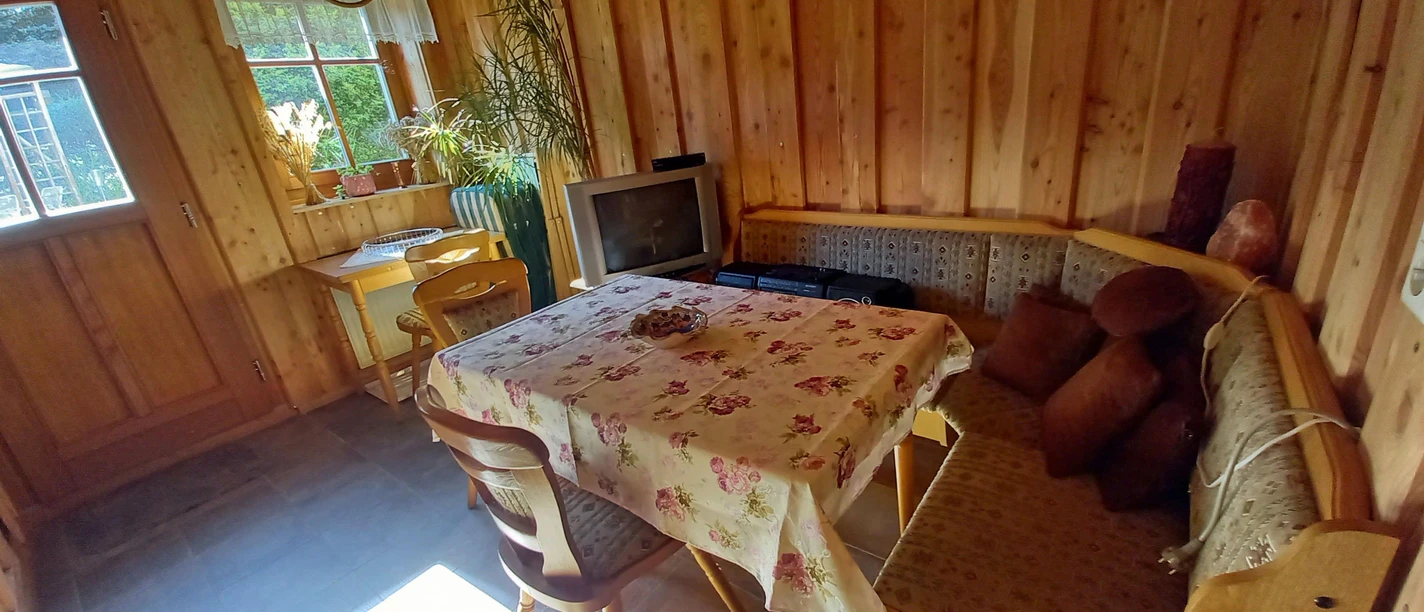 Aufenthaltsraum für alle Gäste des Hauses