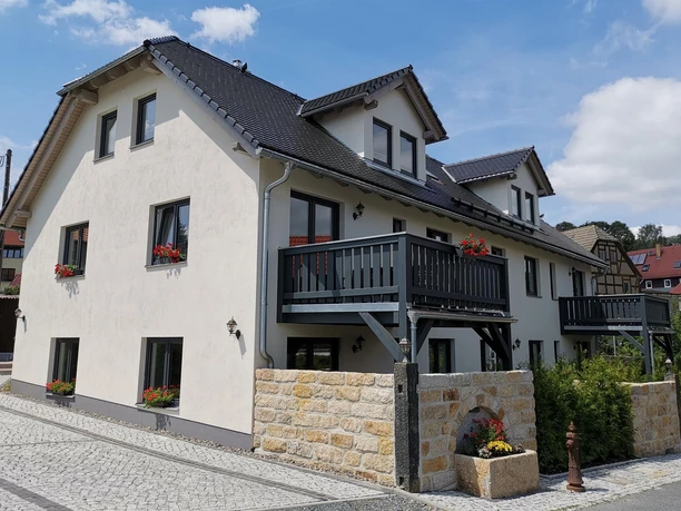 Vier Apartments unter einem Dach