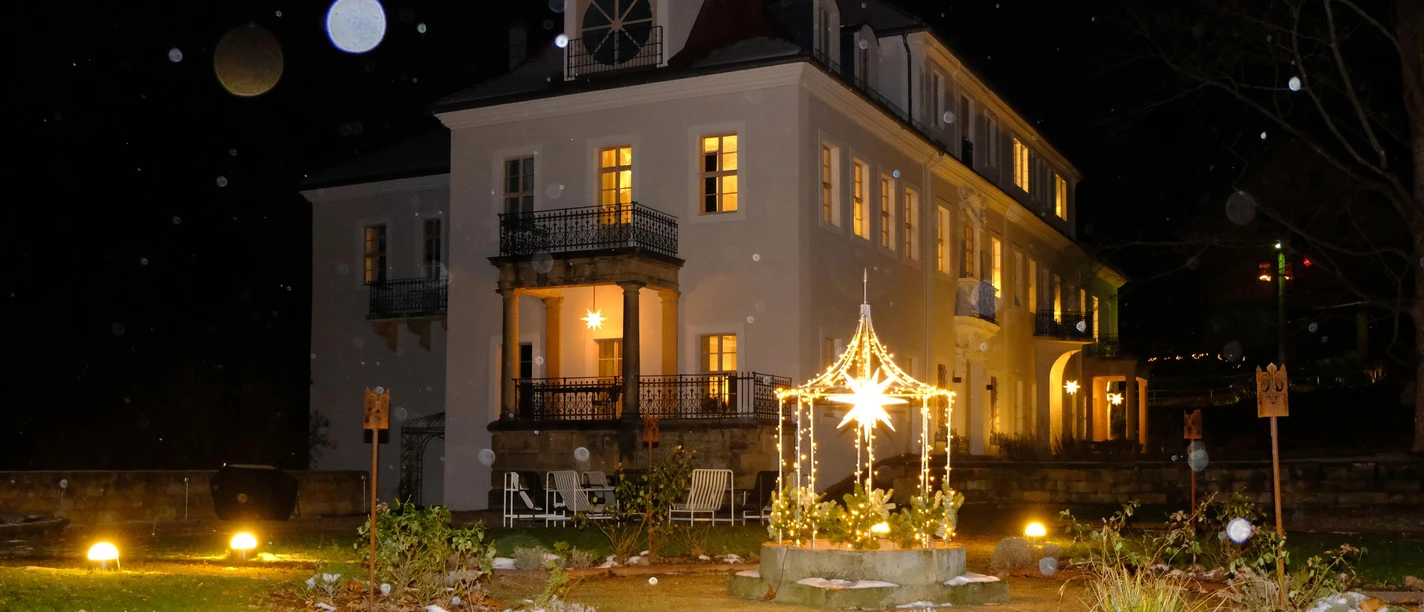 Adventsstimmung im Schlosspark