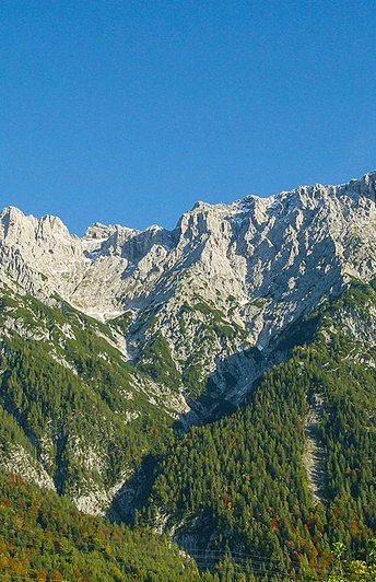 Ausblick auf das Karwendelgebirge