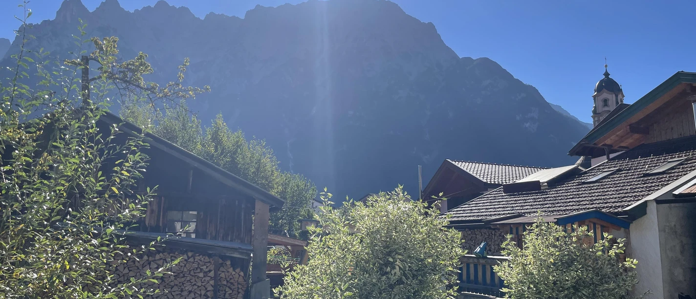 Blick von der Terrasse