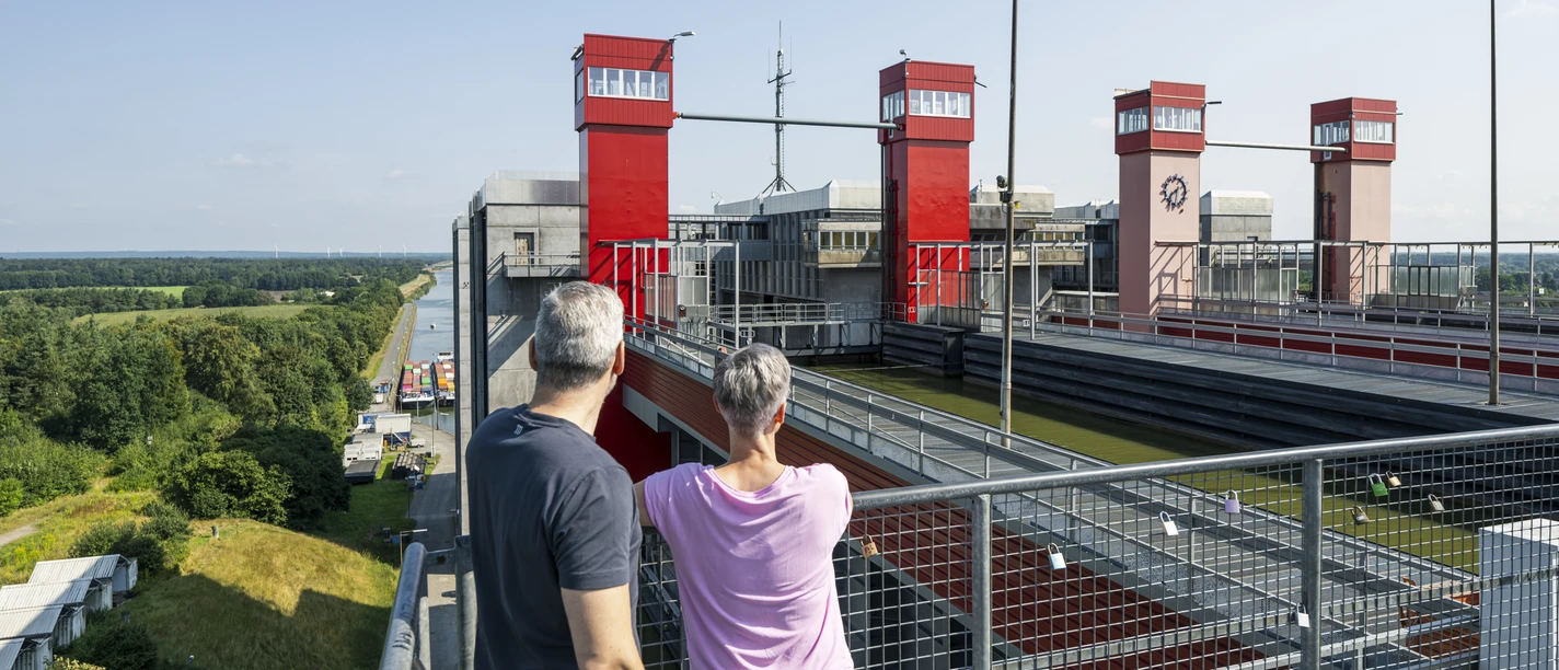 Rondleiding door de scheepslift van Scharnebeck