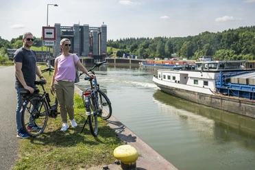 Elbe-Seitenkanal am Schiffshebewerk Scharnebeck Elbe-Seitenkanal am Schiffshebewerk Scharnebeck