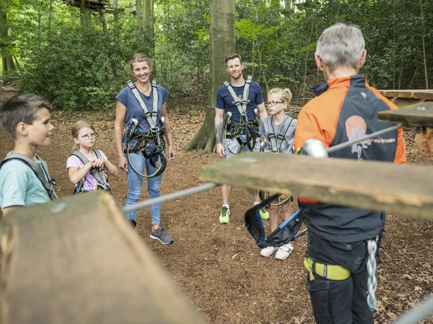 Climbing forest Scharnebeck Climbing forest Scharnebeck
