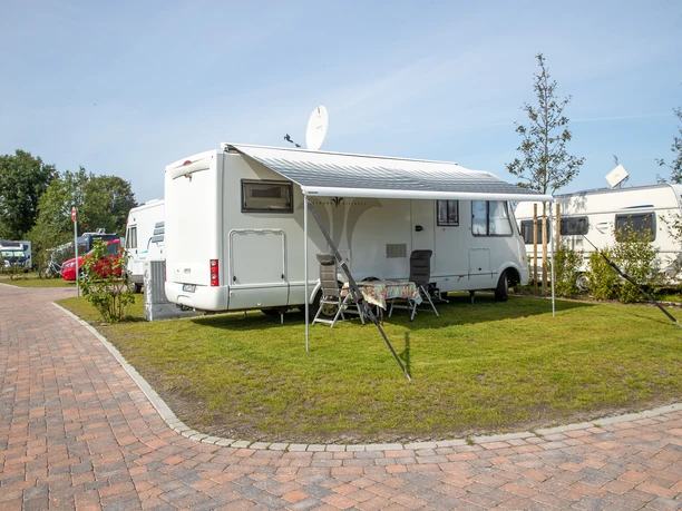 Camping Neuharlingersiel aan de Noordzee - Premiumgedeelte