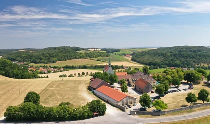 Der Adlersberg von oben