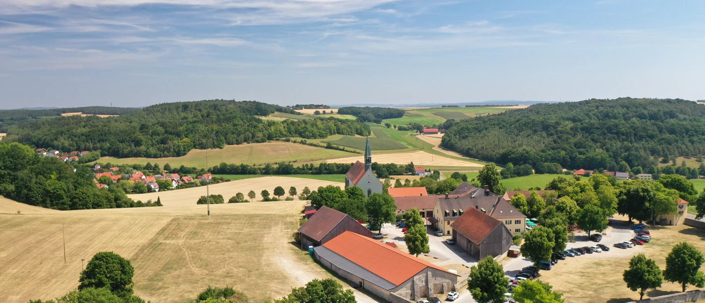 Der Adlersberg von oben