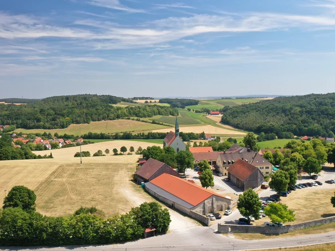 Der Adlersberg von oben