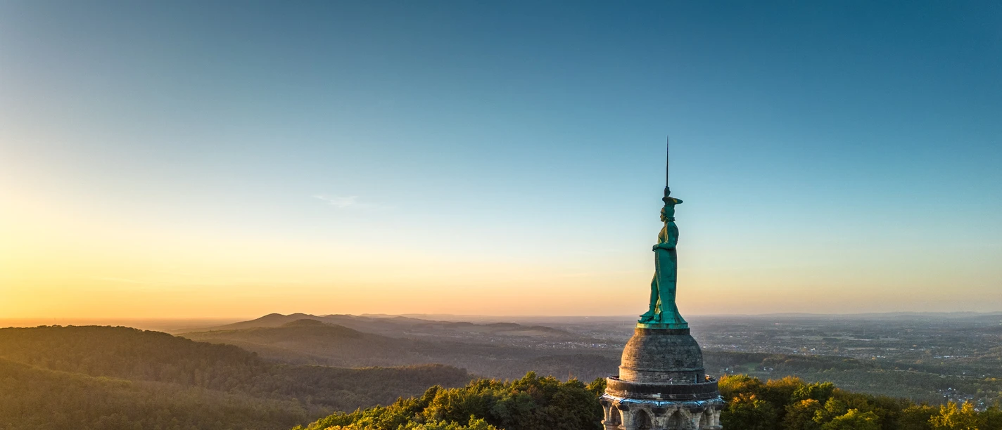 Hermannsdenkmal in Detmold im Teutoburger Wald