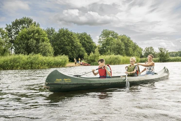 Kanufahren im Barumer See Kanufahren im Barumer See