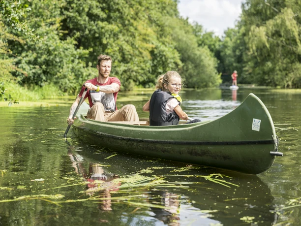 Kanufahren im Barumer See Kanufahren im Barumer See