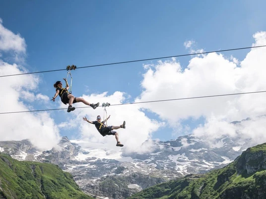 Zipline Trübsee Flyer