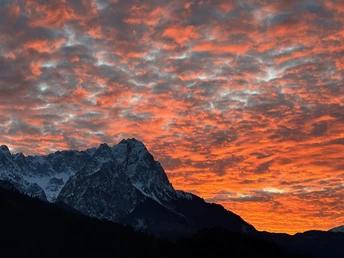 Blick vom Balkon / Terrasse