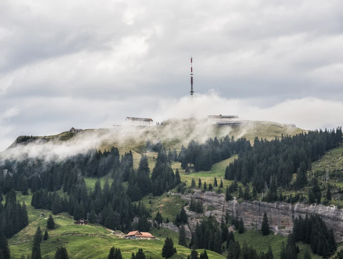 Rigi im Nebel