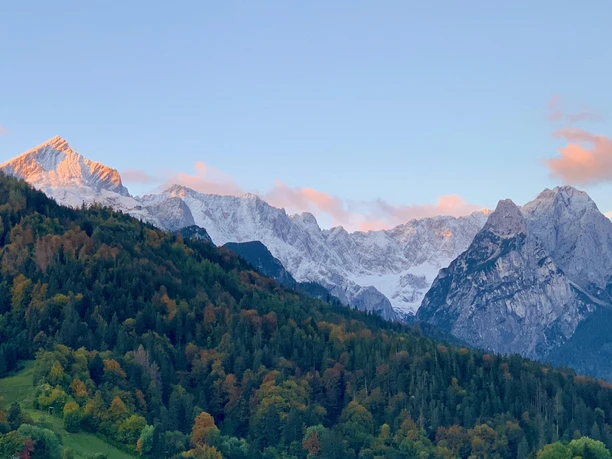 Blick vom Balkon