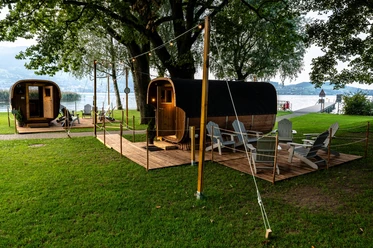 Stansstad_Pop up sauna outside_Nidwalden