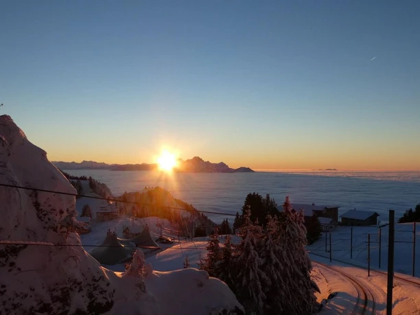 Fackelwanderung auf der Rigi