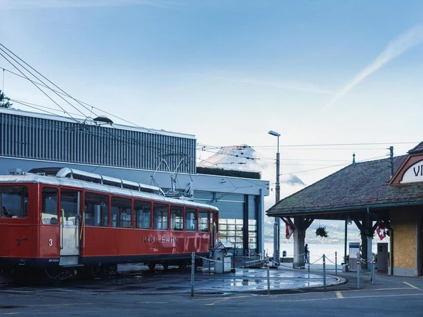 Depot tours at the Rigi Railways