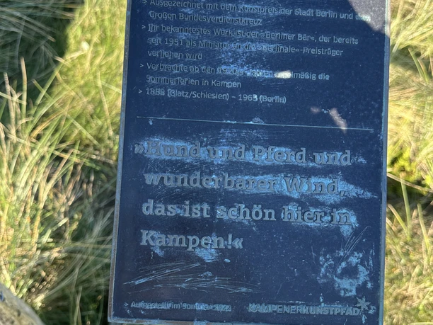 Kunststele Renee Sintenis