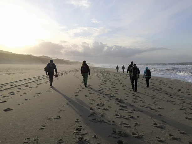 Strandwanderung mit Johanna Katzera