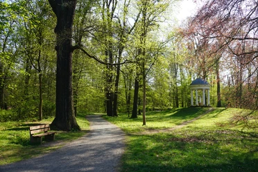 Im Schlosspark von Bad Köstritz
