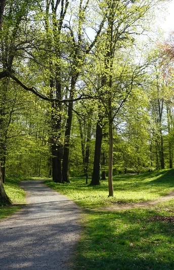 Im Schlosspark von Bad Köstritz